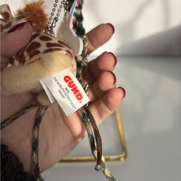 Miu Miu Style Handmade Keyfob with Gund Plush and Paracord Jane Birkinfy candy 🍭 - Picture 6 of 8